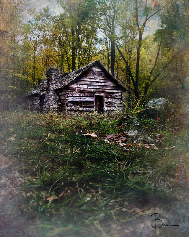Grunge Layer Effect ~ Cabin 2 ~ After