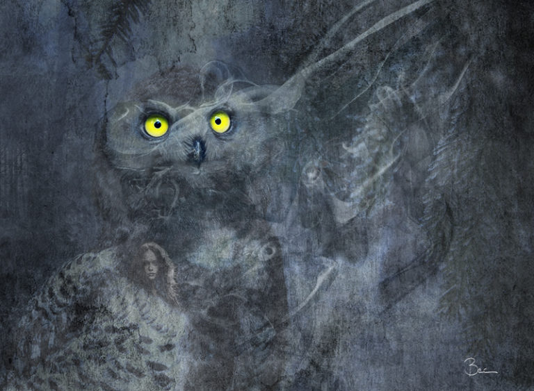 Read more about the article Mysterious Protector in the Woods ~ ShiftArt June Digital Art Challenge 2018