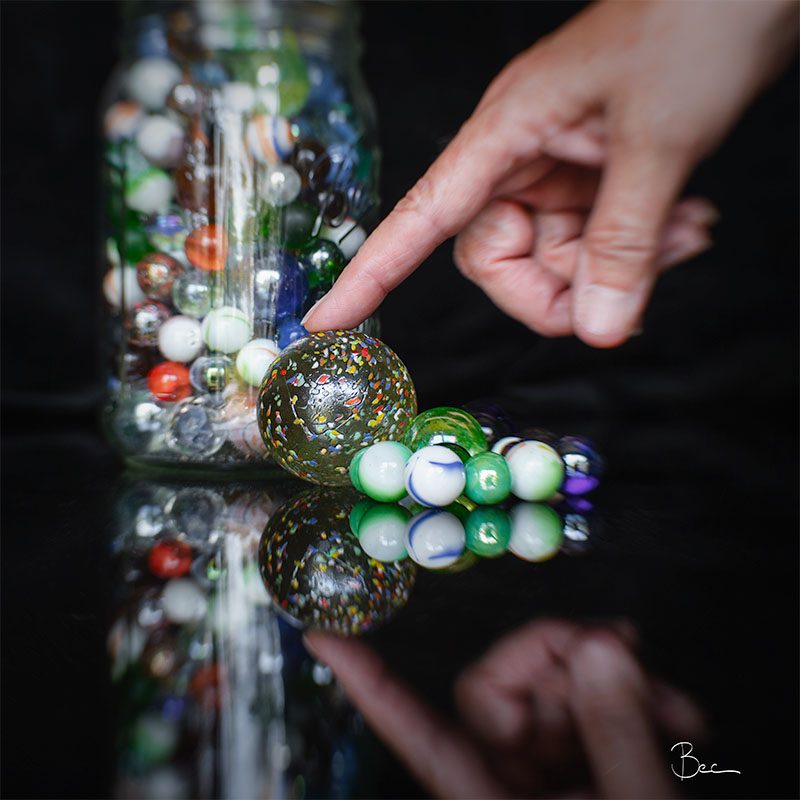 Jar of Marbles | Lensbaby Composer Pro Sweet 35