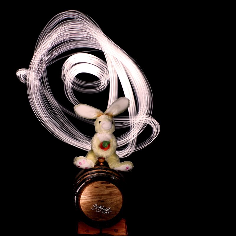 Light Paining with Bunny | Lensbaby Composer Pro Sweet 35